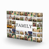 ファミリーモダンミニマリスト写真グリッドコラージュ フォトブロック (右)