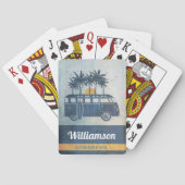 ファミリーモダンヴィンテージサーファーヴァンサマーバケーション トランプ (裏面)