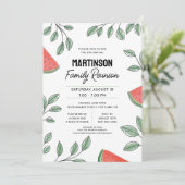 ファミリーモダン懇親会サマーツリースイカ 招待状 (スタンド正面)