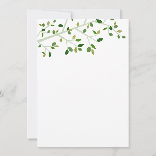 ファミリーモダン懇親会ファミリーツリー 招待状