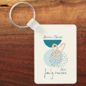 ファミリーモダン懇親会 キーホルダー (正面)