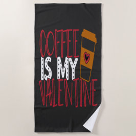 ファミリーモダン旅行バレンタイン ビーチタオル