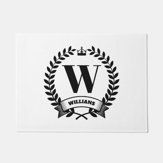 ファミリーモノグラム ドアマット (正面)