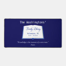 ファミリーライブラリデスクマットブックスケッチ&引用文