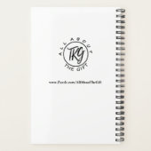 ファミリーラブカスタムフォトコラージュチモダンャルクボード プランナー手帳 (裏面)