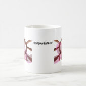 ファミリーラブハンズハートマグパーソナライズされた – 家族 コーヒーマグカップ (中央)