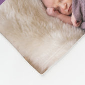 ファミリーラブホワイト最愛フォント5枚 フリースブランケット (角)