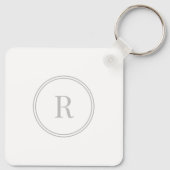 ファミリーラブ編集可能カラーカスタムフォトキーチェーン キーホルダー (裏面)