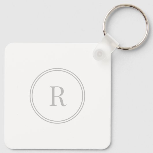 ファミリーラブ編集可能カラーカスタムフォトキーチェーン キーホルダー (裏面)