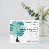 ファミリーリユニオン ツリー 両面 保存日 案内ポストカード (スタンド正面)