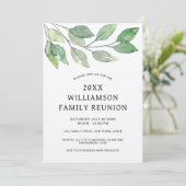 ファミリーリユニオン　ラスティック 招待状 (スタンド正面)