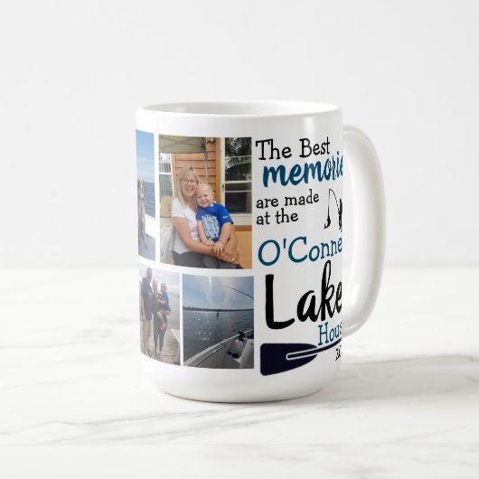 ファミリーレイクハウスカスタム/バケーションマグ コーヒーマグカップ (正面右)