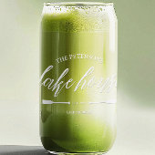 ファミリーレイクハウスコースト航海のネイビーブルーオール ガラス缶