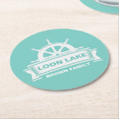 ファミリーレイクハウスバケーション ラウンドペーパーコースター (アングル)