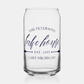 ファミリーレイクハウスレンタル航海のカスタムデコール ガラス缶 (正面)