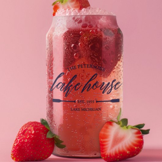 ファミリーレイクハウスレンタル航海のカスタムデコール ガラス缶