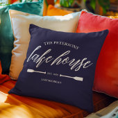 ファミリーレイクハウスレンタル航海のカスタムデコール クッション