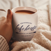 ファミリーレイクハウスレンタル航海のカスタムデコール コーヒーマグカップ