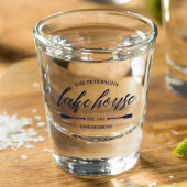 ファミリーレイクハウスレンタル航海のカスタムデコール ショットグラス