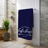 ファミリーレイクハウスレンタル航海のカスタムデコール ビーチタオル