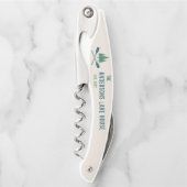 ファミリーレイクハモダンウス素朴ボートオアールパインツリー ソムリエナイフ (正面)