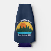 ファミリーレイク懇親会キュートカスタマイズサンセット ボトルクーラー (正面)