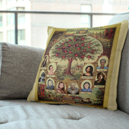 ファミリーレコードツリーキープサケ クッション