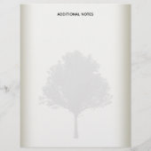 ファミリーレコード系図学充填可能型枠テンプレート (裏面)