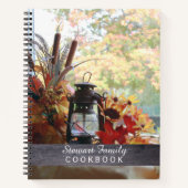 ファミリーレシピカスタムカントリーキッチンクックブック ノートブック (正面)