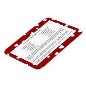 ファミリーレシピキープサーヴァレンティーンズデイマグネット マグネット (左側)