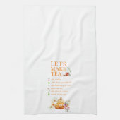 ファミリーレシピティーパーティー キッチンタオル (縦)