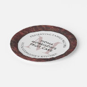 ファミリーレシピブルゴーニュクリスマスパーティー ペーパープレート (アングル)