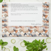 ファミリーレシピヘイルームマウンテン キッチンタオル (折り畳み)