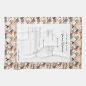 ファミリーレシピヘイルームマウンテン キッチンタオル (横)