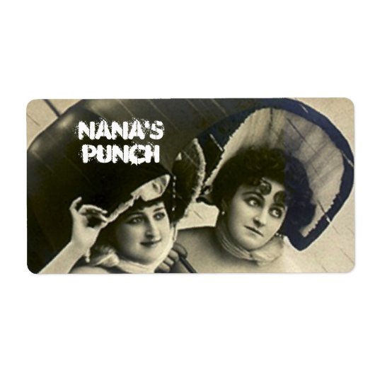 ファミリーレシピワインビールホームキャニング醸造ラベル ラベル (正面)