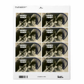 ファミリーレシピワインビールホームキャニング醸造ラベル ラベル (フルシート)