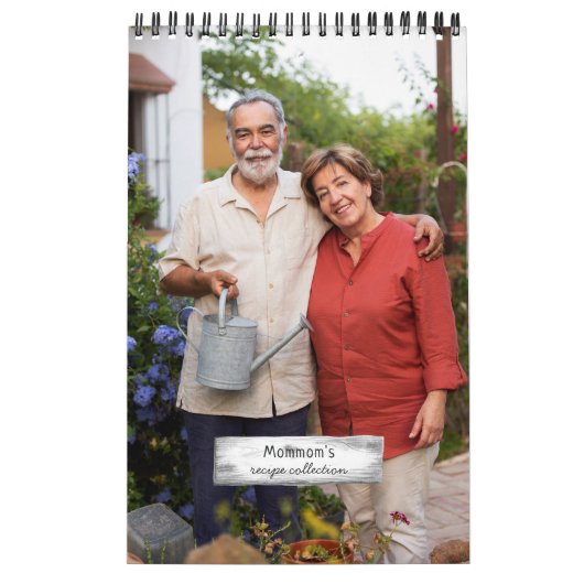 ファミリーレシピ家宝キープサケ |水彩 カレンダー (カバー)