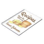 ファミリーレシピ自家製サザンフードビスケット ノートブック (左側)