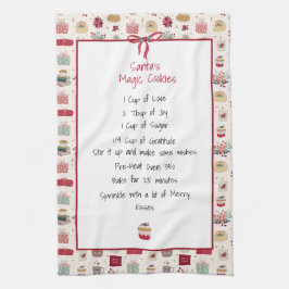 ファミリーレシピ記念クリスマス キッチンタオル