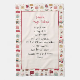 ファミリーレシピ記念クリスマス キッチンタオル