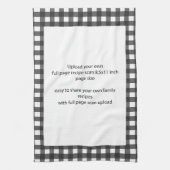 ファミリーレシピKeepsakeフォトスキャン キッチンタオル (縦)