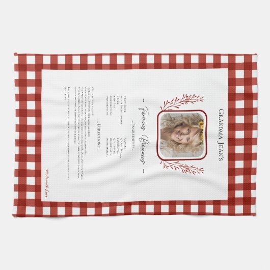 ファミリーレシピKeepsake Squareの写真 キッチンタオル (横)