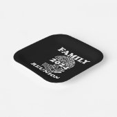 ファミリーロイニオン2024ブラックプレート ペーパープレート (傾斜あり)