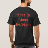 ファミリーロゴ オレンジ 保護 Tシャツ (裏面)