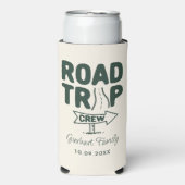 ファミリーロードトリップクルーモダンカスタム記念 スリム缶クーラー (Seltzer正面)
