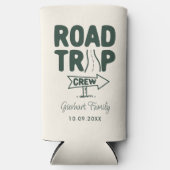 ファミリーロードトリップクルーモダンカスタム記念 スリム缶クーラー (正面)