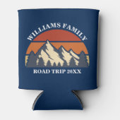 ファミリーロードトリップバケーションマウンテンズカスタム懇親会 缶クーラー (正面)