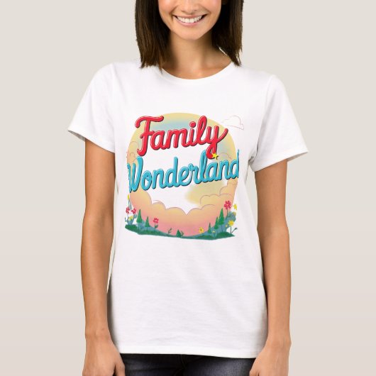 ファミリーワンダーランド Tシャツ (正面)