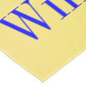 ファミリーワードクラウド🃏スタイル化レモン背景 テーブルクロス (アングル)