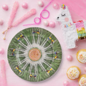 ファミリーヴェールチノワセリーディナープレート ペーパープレート (パーティー)